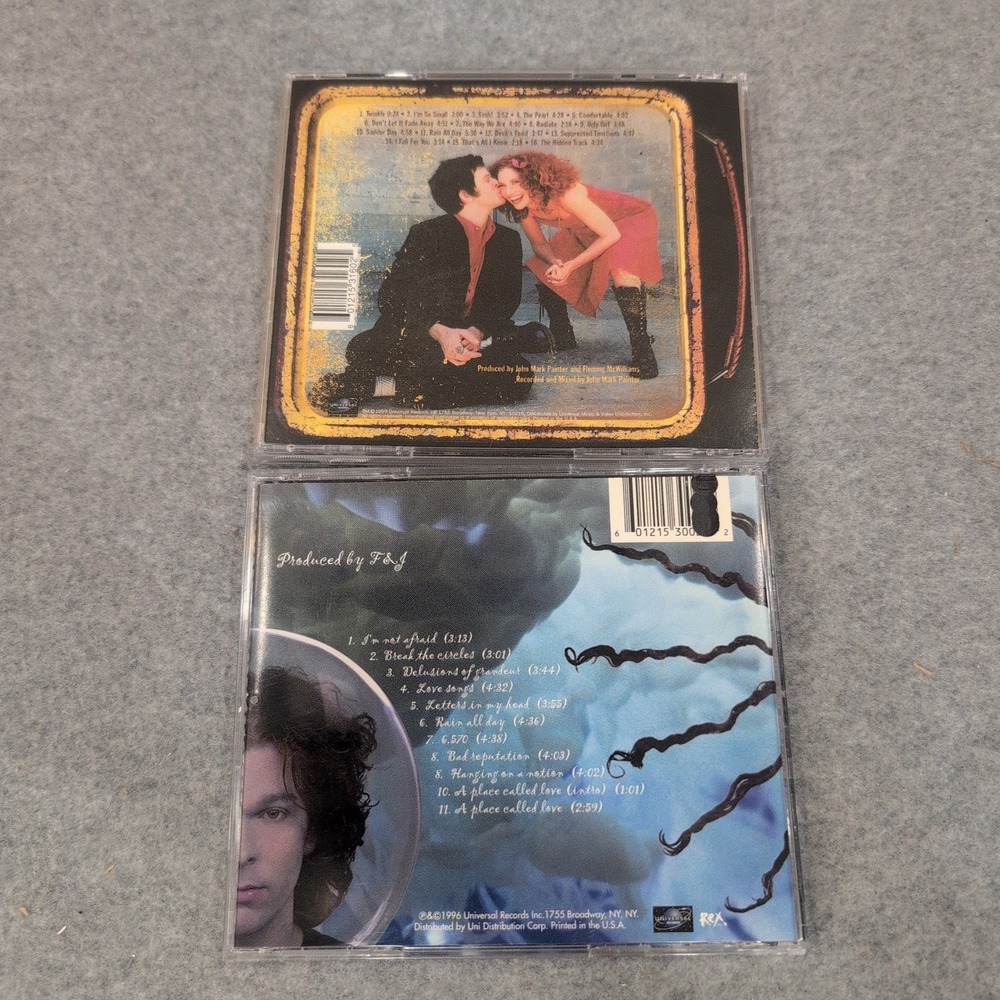 Fleming & John 2 CD Lot Delusions of Grandeur The Way We Are Alternative Rock - Picture 2 of 2